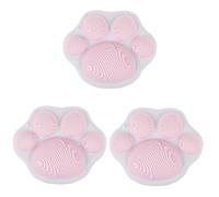 Uonlytech 3 Piezas Reposamuñecas de Silicona para Ratón Alfombrilla Suave y Antideslizante para Oficina para Mujeres y