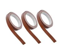 Uonlytech 3 Rollos Cinta Adhesiva para Bordes de Muebles con Madera Natural Cinta Autoadhesiva para Reparación y Decoración de Armarios y Encimeras