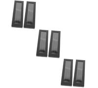 Uonlytech 3 Series Embalaje De Mostrar Cajas De Embalaje Contenedor De Pluma Exhibición del Sostenedor De La Pluma Vitrina para Pluma Estilografica Satín Negro 2 Piezas X 3