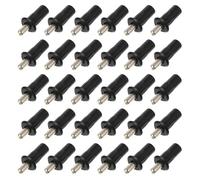 Uonlytech 30 Piezas de Pasadores Metálicos de Hierro para Reparación de Persianas, Conectores de Muebles Portátiles y Flexibles para Uso Personal y Profesional