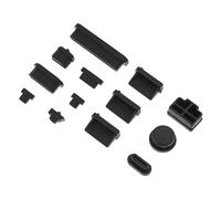 Uonlytech 3juego Tapón Antipolvo para Portátil Cubierta de Enchufe Compatible con Computadora Protector de Puerto Incluye Cubiertas de Enchufe de PC