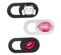 Uonlytech 3piezas Cubierta De Privacidad para Webcam -Peeping y -Hacking Compatible Laptop Tablet y Protección Simple y Efectiva Ultra Delgado y Práctico
