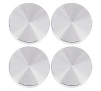 Uonlytech 4 Adaptadores de Disco Circular de Aleación de Aluminio Tamaño 30 MM Rosca M6 para Mesa de Cristal Mesa de Té y Muebles Accesorios Metálicos Resistentes y Multiusos para Uso