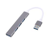 Uonlytech 4 One Drag Four Splitter Extensor USB Accesorios De Computadora Divisor Multipuerto Hub De Datos Portátil De Hub USB Hub USB para Computadora Portátil Adaptador USB Hub