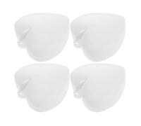 Uonlytech 4 Pesas para Globos en Forma de Corazón Contrapesos Decorativos para Globos de Helio Reutilizables Peso para Mesa de Bodas y Fiestas de Cumpleaños