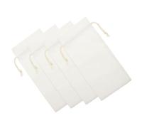 Uonlytech 4 Piezas Bolsa De Vino para Sublimación Bolsas De Vino Reutilizables con Cordón De Viaje