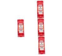 Uonlytech 4 Piezas cerradura de interruptor de pared muro Cubrir múltiple seguridad pequeño luz a prueba de cambiar guardia de luz guardia de palanca el plastico