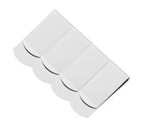 Uonlytech 4 Piezas Clip para Billetes de Acero Inoxidable Pinzas Ligeras y Compactas para Dinero Tarjeta y Billete Accesorio Portátil para Almacenamiento Seguro Bolsillo y Cartera Masculina