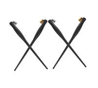 Uonlytech 4 Piezas de Caligrafía Oblicuas con Mango de Resina Punta de Inmersión para Dibujo Artístico Control de Flujo de Tinta para Clases de Arte y Escritura Creativa