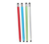 Uonlytech 4 Piezas Lápiz Táctil Lápiz Óptico para Tableta Pack Diseño de Doble Cabeza para Dibujar y Escribir Teléfono y Tableta