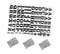 Uonlytech 4 Piezas Parches de Vinilo Termo Adhesivos con Letras y Símbolos para Personalizar Camisetas Gorras y Bolsas Decoración Textil Duradera para Manualidades DIY