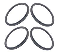 Uonlytech 4 Piezas Repuestos para Licuadora Juntas de Silicona Sello de Recambio para Batidora Compatible con Cecotec y Anillos de Sellado para Vaso Exprimidor y Zumos