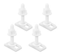Uonlytech 4 Piezas Tornillos de para Asiento de Inodoro de Fijación para Cubiertas de Wc Resistencia y Durabilidad Compatible Mayoría de Inodoros