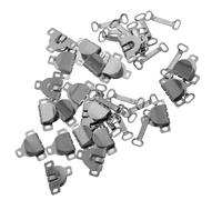 Uonlytech 40 Juegos De Broches Y Cierres De Costura DIY Ganchos Para Faldas Ganchos Y Ojales Para Pantalones Broches Y Cierres Para Ropa De Costura Para Pantalones De