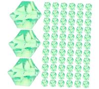 Uonlytech 450piezas Cubitos de Hielo Artificiales Falsos de Simulación Acrílicos Reutilizables para Decoración de Mesa por Paquete Cubitos de Hielo para Eventos
