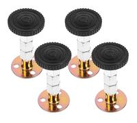 Uonlytech 4piezas Estabilizadores Antivibración Para Cama Unidades Amortiguador De Ruido Soporte Para Estructura De Cama Ajustable Topes De Cabecero Para Evitar Golpes Pared De Dormitorio