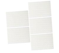 Uonlytech 5 Hojas Adhesivo Doble Cara Redondo Transparente Fuerte Pegamento para Fotos Pared Carteles Manualidades Fácil de Usar Sin Daño