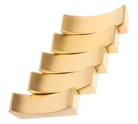 Uonlytech 5 Piezas Descanso para Palillos de Acero Inoxidable 304 Dorado