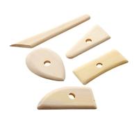 Uonlytech 5 Piezas Herramientas para Modelado y Escultura de Arcilla Cortadores Resistentes para Arte y Manualidades Agarre Cómodo para Principiantes y Profesionales