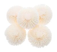 Uonlytech 5 Piezas Unidades de Sticks Difusores con Flor de Papel de Arroz Cabeza de Crisantemo Artificial para Aceites Esenciales Recarga de Fragancia para Aromaterapia Hogar y Oficina