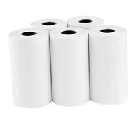 Uonlytech 5 Rollos Papel Térmico para Impresora de Recibos Papel Transferible de Multipropósito para Caja Registradora y Cámara Instantánea Uso Profesional y Doméstico