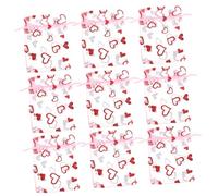 Uonlytech 50 Piezas Bolsas de Organza Cordón de Pequeñas Bolsas de Obsequio de Organza para Dulces para Bodas Forma de Corazón y Flores