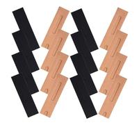 Uonlytech 50 Piezas Estuche para Lápices con Ventana Portalápices Cinturón Pequeño Estuche para Bolígrafos Soporte para Bolígrafos Sostenedor De La Pluma Individual Sola Pluma Papel Kraft