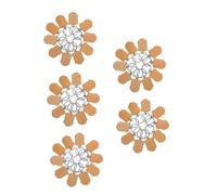 Uonlytech 50 piezas Llaveros de Madera Forma de Escudo Kit DIY para Manualidades Etiquetas Blancas sin para Anillas para Colgar Llaves Bolsos y Etiquetas para Mascotas