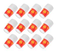 Uonlytech 50 Piezas Vasos de Papel Desechables para Bodas Chinas, Rojos | Estilo Surtido y Diseño Sencillo, Ligeros y Prácticos, para Fiestas y Celebraciones Estilo Aleatorio