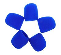 Uonlytech 5piezas Cubiertas De Espuma Para Micrófono De Alta Densidad De Protección Contra Salpicaduras Adecuadas Para Ktv Conciertos y Estudios De Grabación