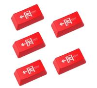 Uonlytech 5piezas Teclado Mecánico para Pc Tecla De Personalizada Capacidad De Retroiluminación Diseño Único y Divertido Repuesto para Teclados Mecánicos