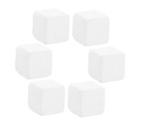 Uonlytech 6 Piezas Cubos de Calcio Mineral Blanco para Tortugas y Peces, Bloque de Mineral para Añadir Calcio y Promover Fuerza Física en Alimentación Diaria
