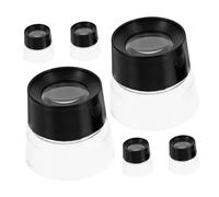 Uonlytech 6 Piezas de Joyería con Soporte Preenfocado Portátil para Inspección Reparación y Colección de Gemas Monedas Relojes y Manualidades
