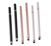 Uonlytech 6 Piezas Lápices Stylus Capacitivos con Punta de Ligera Sensibilidad Mejorada para Pantallas Táctiles de Teléfonos y Tablets Ergonomía para Artistas y Estudiantes Uso Inmediato sin