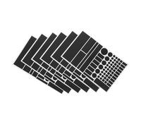 Uonlytech 6 Piezas Pegatinas Reguladoras de Luz para Leds Filtros de Atenuación para Electrónica Cubiertas Opacas Negras para Routers Monitores y Aparatos Eléctricos