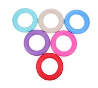 Uonlytech 6 piezas Soporte para Canillas de Silicona Organizador Portátil y Reutilizable Caja Práctica para Almacenamiento Seguro de de Hilo Colores Surtidos