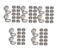 Uonlytech 60 Piezas cubierta del interruptor Protector de de estufa cubierta de seguridad para de gas Cubre pomo de horno para niños Fundas de seguridad para pomo de estufa.