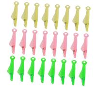 Uonlytech 60 piezas Enhebradores de Agujas Plásticos Forma de Pez para Máquina de Coser Duraderos y Prácticos para Costura Manual y DIY