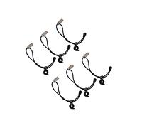 Uonlytech 6piezas Clip De Fondo Fijo Abrazaderas De Fotografía Ajustables Clips De Resistente para Soporte De Telas y Ropa Accesorios De Estudio Color Aleatorio