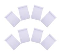 Uonlytech 8 Piezas de Notas Legales Rayadas Paquete Unidades Papel Perforado para Abogados Estudiantes y Profesionales Portátil para Notas y Escritos Jurídicos