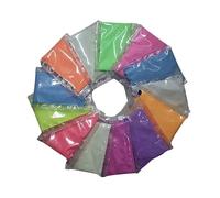 Uonlytech 8piezas Polvo Luminoso Fluorescente Para Decoración De Uñas Resiste Al Agua Sin Radiación Para De Uñas y Decoración De Eventos