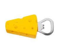 Uonlytech Abridor de Botellas con Imán para Refrigerador en Forma de Queso, Diseño Práctico y Cartoon, Adecuado para Bares y Aficionados la Cerveza