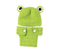 Uonlytech Accesorios Fotográficos para Bebés Recién Nacidos Gorros De Crochet Hechos A Mano Unisex De 0 A 6 Meses Atractivos Transpirables Y Cómodos