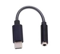 Uonlytech Adaptador de Audio Digital Dac Tipo C Compacto y Portátil para Auriculares y Smartphones con Alta Fidelidad y Durabilidad
