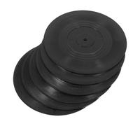 Uonlytech Adornos de Pared de Discos de Vinilo Vintage 5 Pulgadas, Set de 6 Piezas para Decoración de Bares y Cafés, Vinilo de Pared Retro para Ambiente Artístico y Fiestas Temáticas