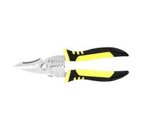 Uonlytech Alicates Pelacables Multifunción de Acero Cromo-vanadio, Cortador y Tijeras Mango Antideslizante, Herramienta Profesional para Electricistas y Bricolaje Doméstico