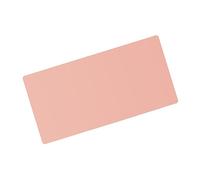 Uonlytech Almohadilla De Escritorio Para Computadora Almohadillas Estera Alfombra De Cuero Pu Teclado De Computadora Alfombrilla De Ratón Alfombrilla De Escritorio Rosa