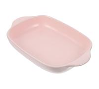 Uonlytech Bandeja de Cerámica y Cocinar Spaghetti o Pollo para Hornear de Color Claro con Asas, Resistente al Horno y Microondas, Adecuada para Almacenar Sobras Color Color Aleatorio