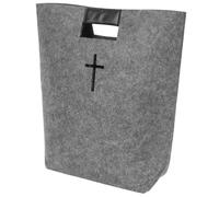 Uonlytech Bolsa de Fieltro para Biblia con Resistente Multiusos para Compras Estudio y Viajes Bolso Religioso para Hombres y Mujeres con Diseño Cruz Clásica para Uso Diario y Regalo Iglesia
