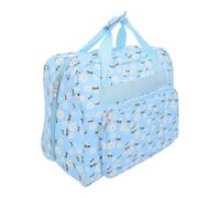 Uonlytech Bolsa Organizadora Portátil Ligera Estructura de Trolley para Máquina de Coser con Múltiples Bolsillos de Almacenamiento y Diseño Colgante para Viajes Profesionales